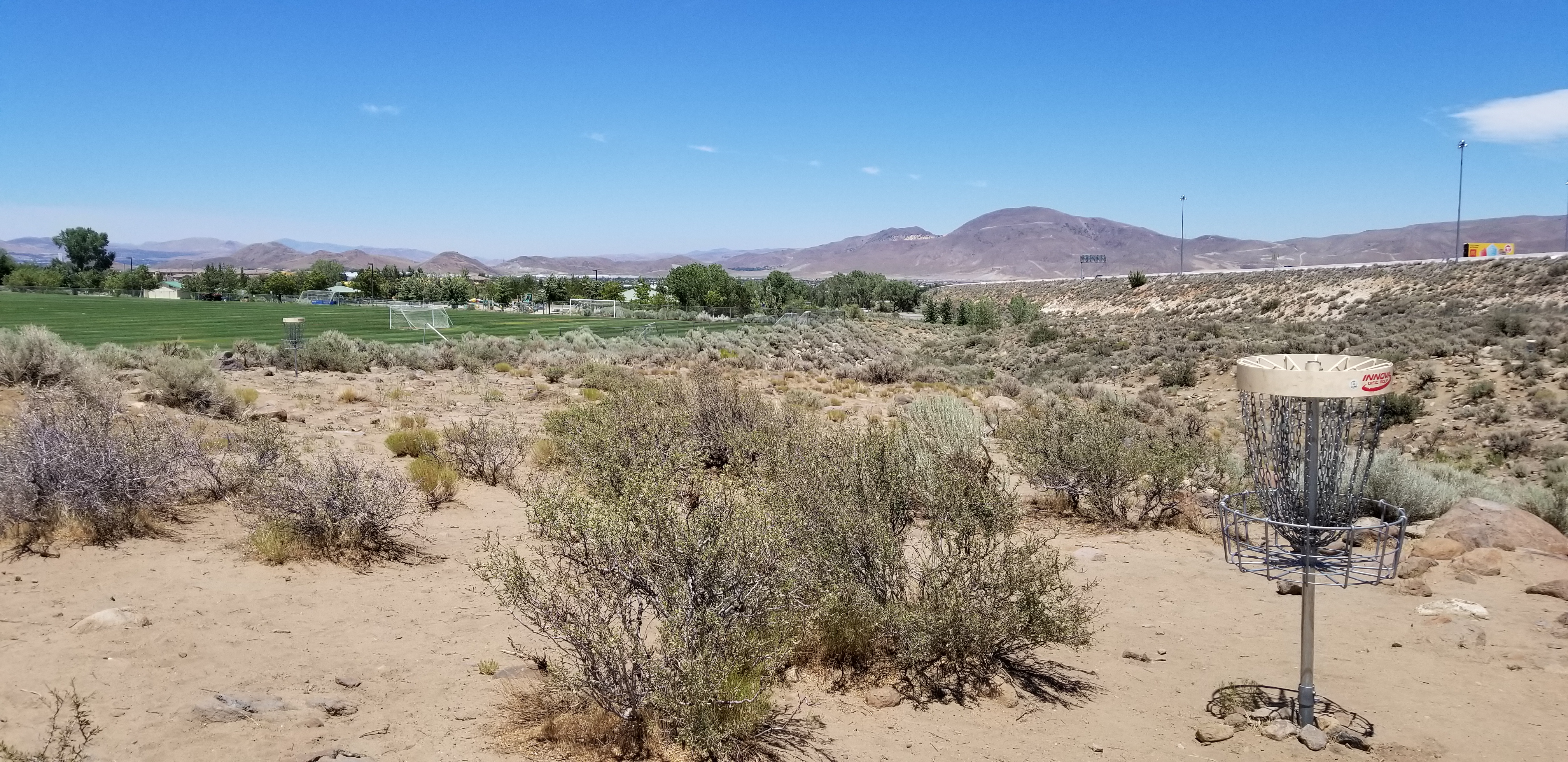 The "Wedge" Disc Golf course